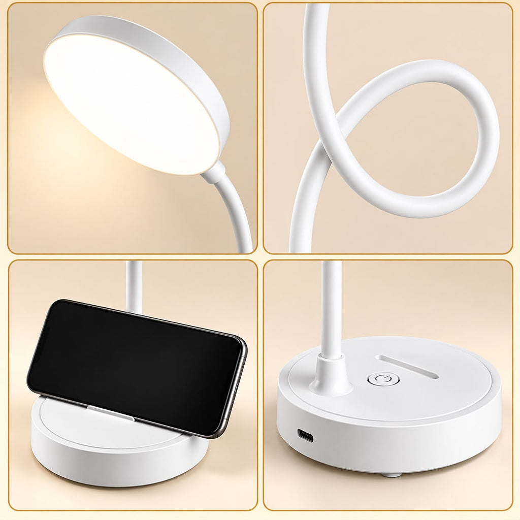 Lámpara de Mesa LED Recargable Touch