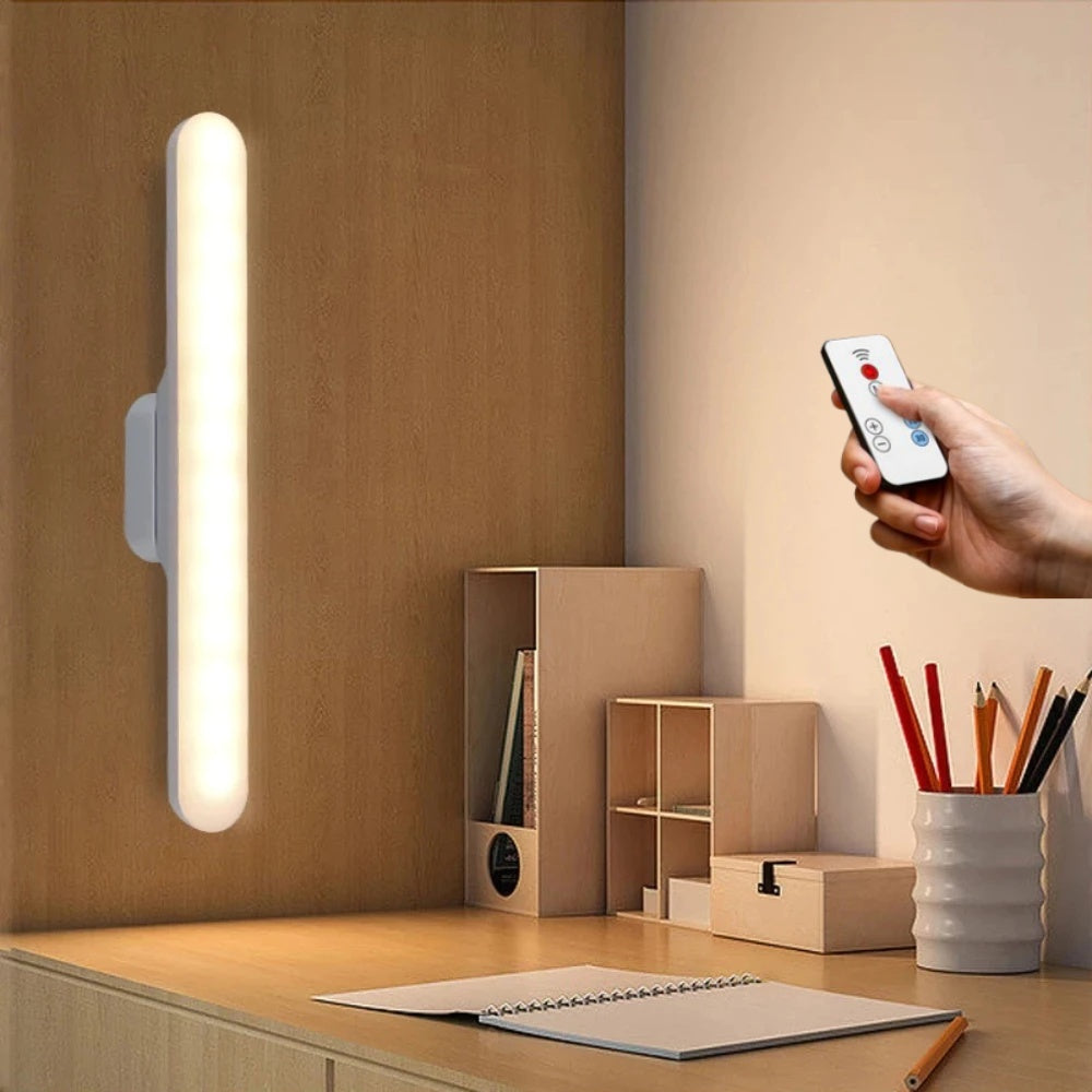 Lámpara LED Recargable 3 Tonos con Control